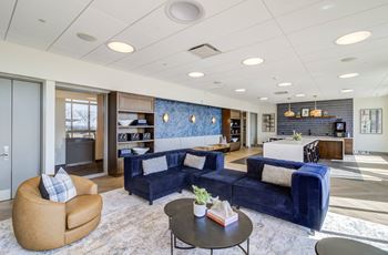 Resident lounge with starbucks coffee